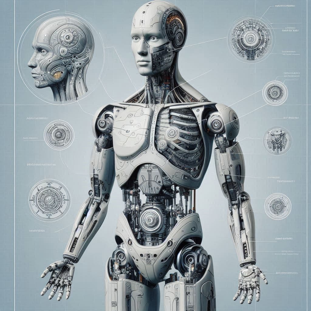 humanoid robot anatomy