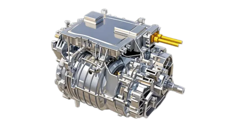 Integrated electric motor and drive system designed for off-highway vehicles Integrated electric motor and drive unit for off-highway vehicles, improving power delivery and reducing emissions.