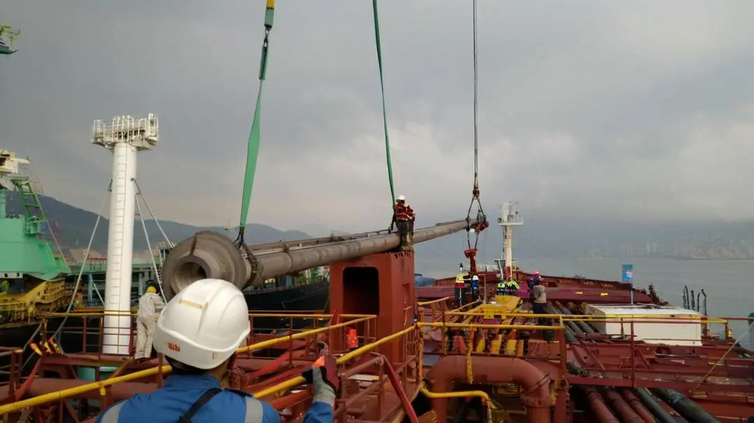 installing deep well pump in oil tanker installing deep well pump in oil tanker