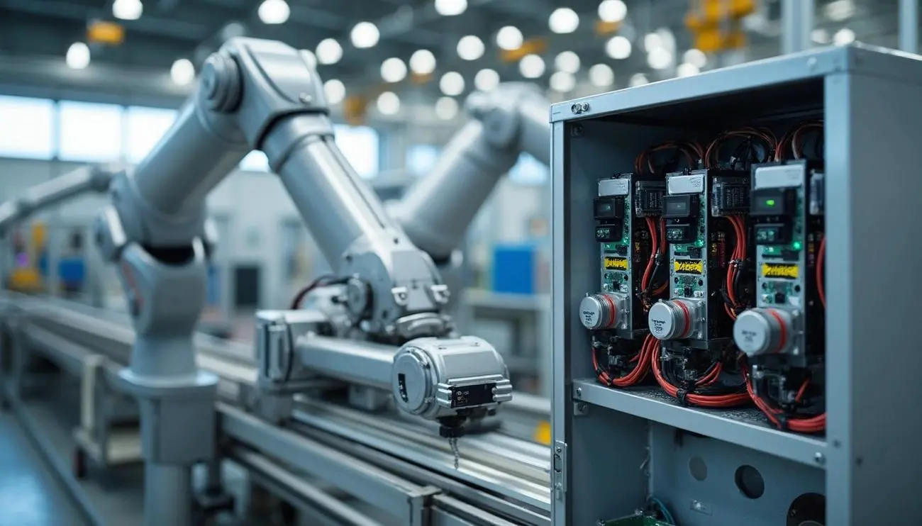 robotic arm and servo control technology industrial automation with robotic arm and servo control technology